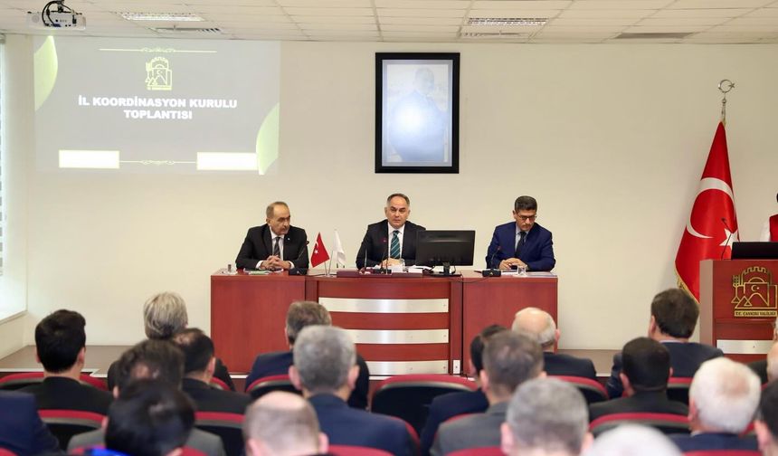 Çankırı İl Koordinasyon Kurulu Toplantısı Gerçekleştirildi