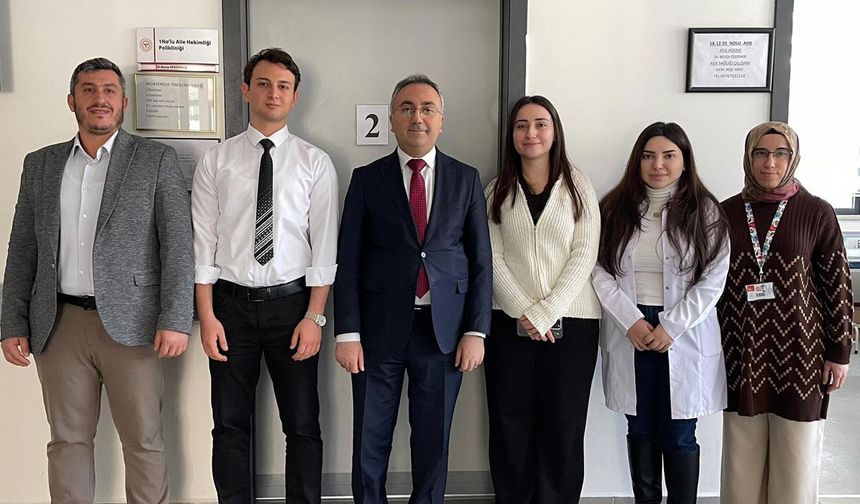 İl Sağlık Müdürü Bulut’tan 2026’nın İlk İlçe Ziyareti Atkaracalar’a