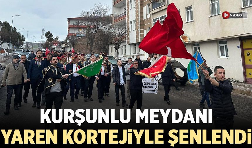 Kurşunlu Meydanı Yaren Kortejiyle Şenlendi