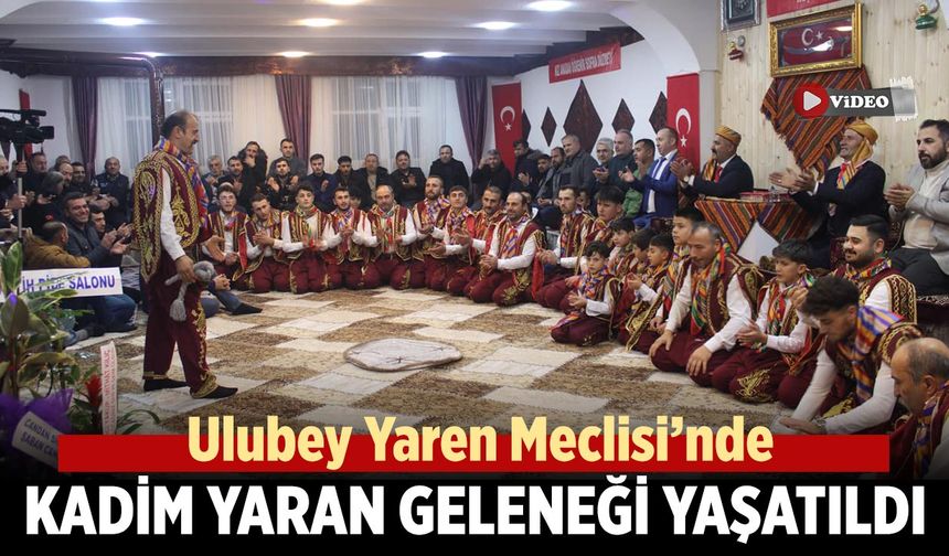 Ulubey Yaren Meclisi’nde Kadim Yaran Geleneği Yaşatıldı