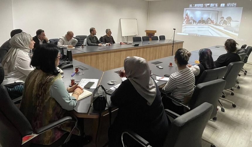 Halk Sağlığı Hizmetleri Masaya Yatırıldı: Çankırı Toplantıya Çevrim İçi Katıldı