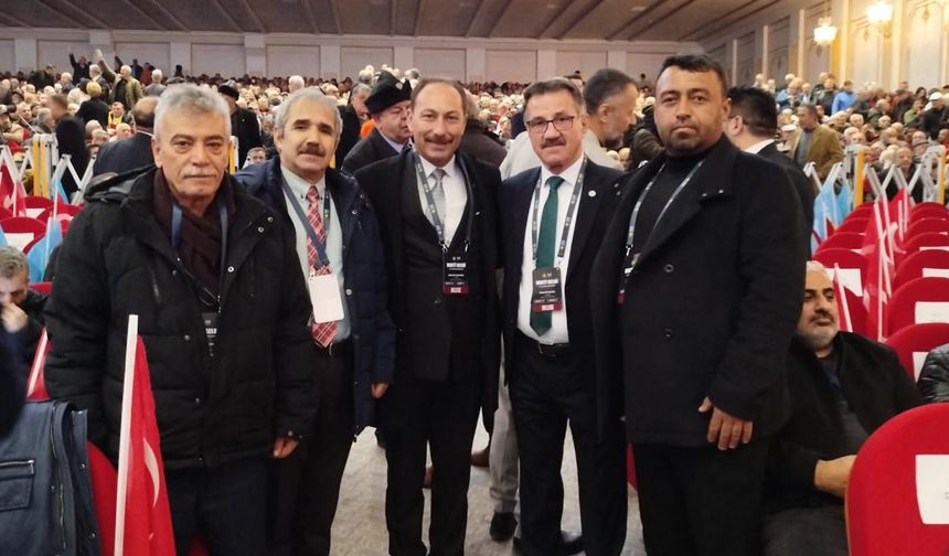 İYİ Parti 4. Olağan Kurultayı’nda Çankırı Teşkilatı Yerini Aldı