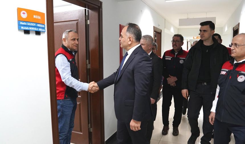 Çankırı Valisi Çakırtaş’tan İl Tarım ve Orman Müdürlüğü’ne İnceleme Ziyareti