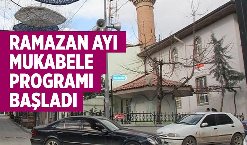 Çankırı’da Ramazan Ayı Mukabele Programı Başladı
