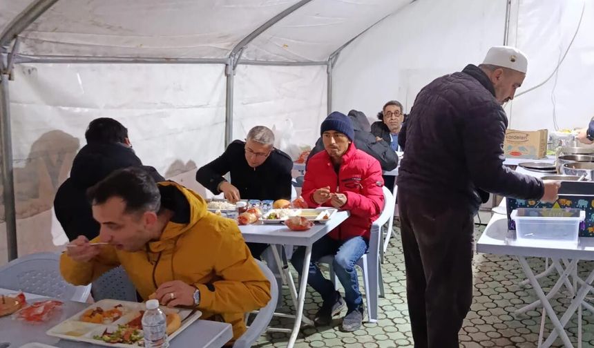 Korgun’da Ramazan Bereketi İftar Çadırında Paylaşıldı