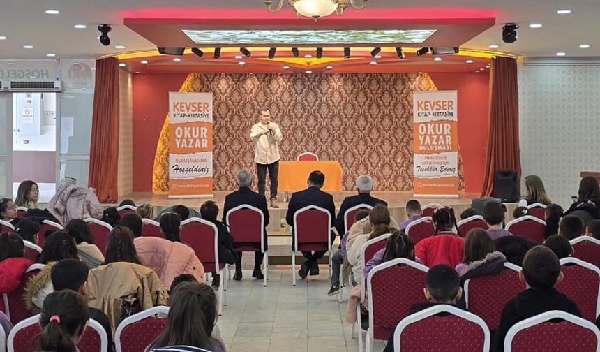 Korgun’da Öğrenciler Yazar Faruk Yıldız’la Bir Araya Geldi