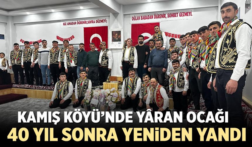 Şabanözü Kamış Köyü’nde Yâran Ocağı 40 Yıl Sonra Yeniden Tutuşturuldu