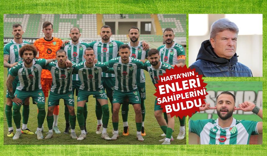 Spor Anadolu’da Haftanın “Enleri”ne Çarşambaspor damgası