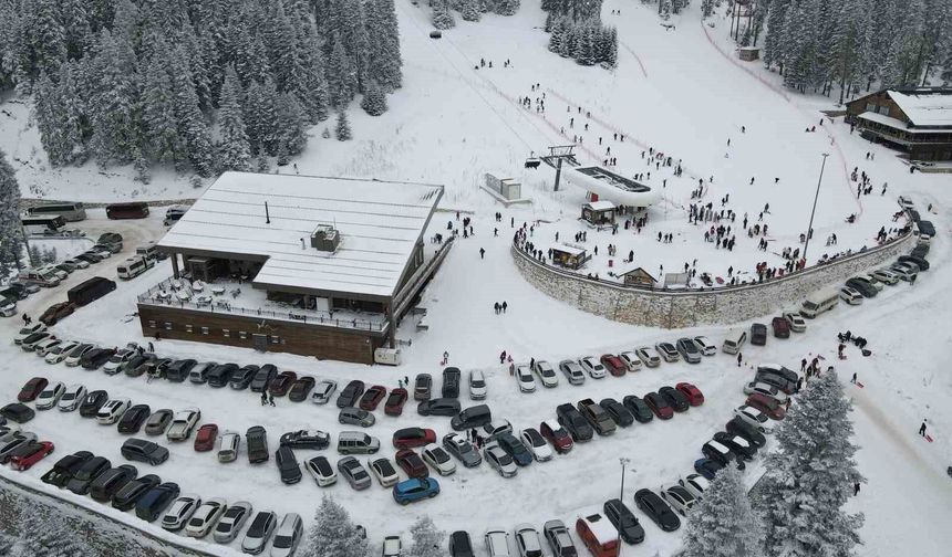 Ilgaz Dağı, bayram tatilinde kayak severleri ağırlayacak