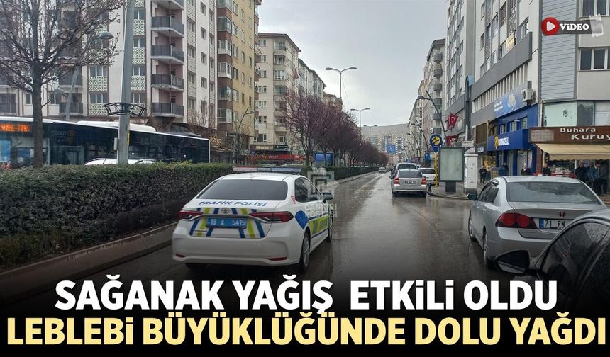 Çankırı’da sağanak yağış hayatı olumsuz etkiledi