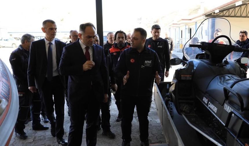 Çankırı’da Deprem Haftası Kapsamında AFAD Çalışmaları Yerinde İncelendi