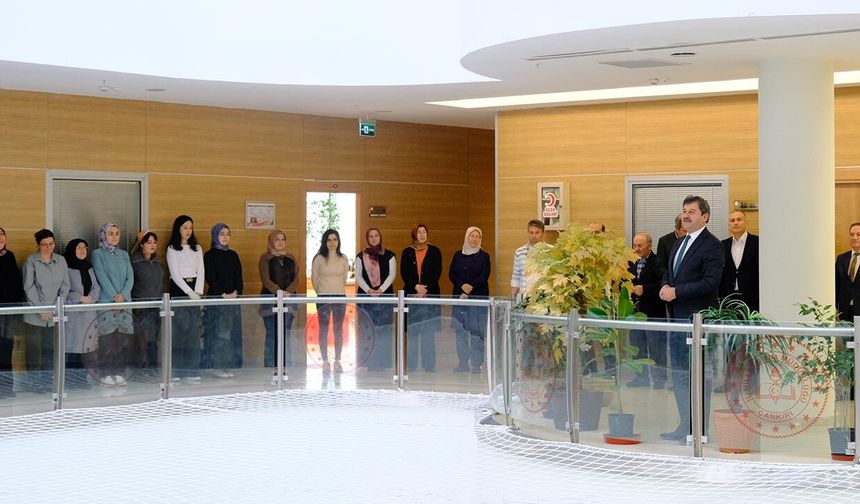 Çankırı İl Millî Eğitim Müdürlüğü’nde Bayramlaşma Programı Düzenlendi