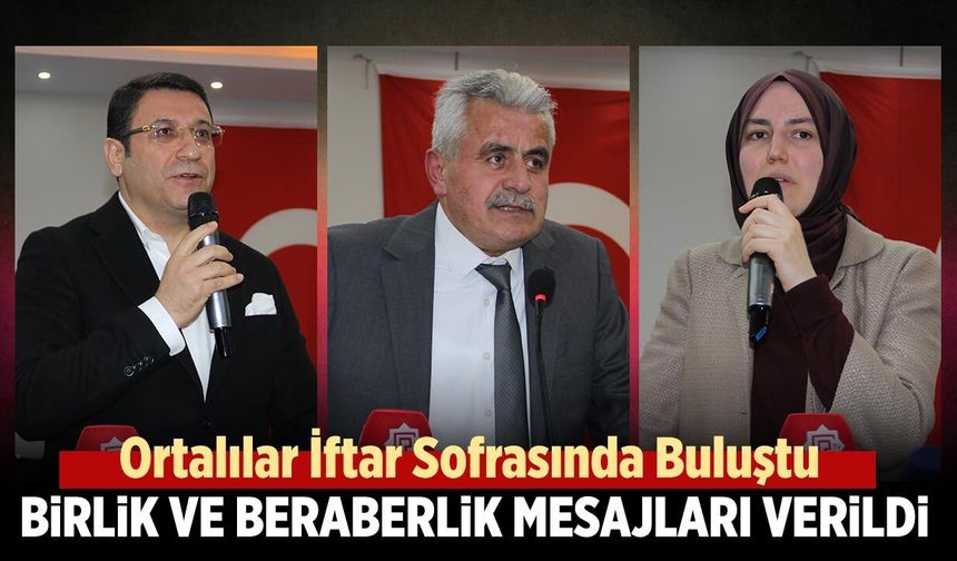 Ortalılar geleneksel İftar Sofrasında buluştu