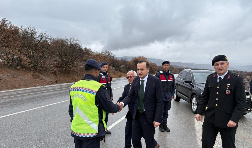 Korgun’da Bayramda Görev Başındaki Personele Ziyaret