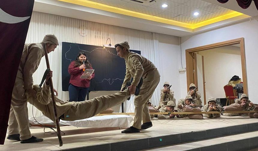 Kurşunlu’da Çanakkale Ruhu Coşkuyla Yaşatıldı