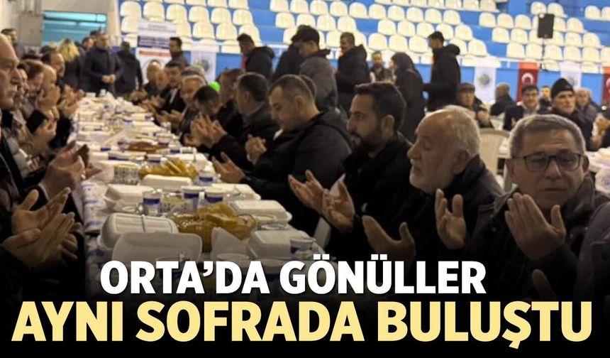 Orta’da Gönüller Aynı Sofrada Buluştu