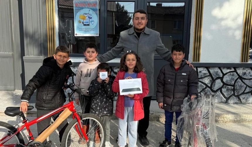 Kalfat’ta Ramazan Sevincine Ödül Başkan Salim Doğan’dan