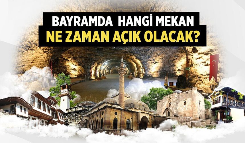 Bayramda Çankırı’da Nereler Açık, Nereler Kapalı? İşte Detaylı Program