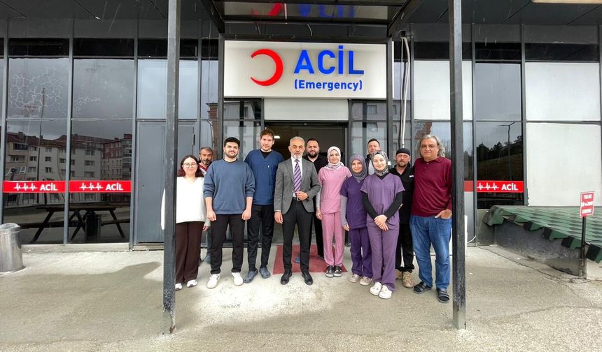 Çankırı’da Sağlık Çalışanlarına Bayram Ziyareti