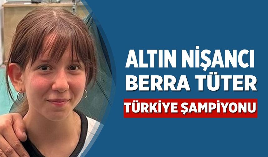Çankırılı Sporcu Berra Tüter Türkiye Şampiyonu Oldu