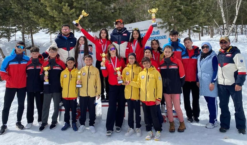 Sarıkamış’ta Çankırı Rüzgârı: Kayaklı Koşuda Madalya Yağmuru