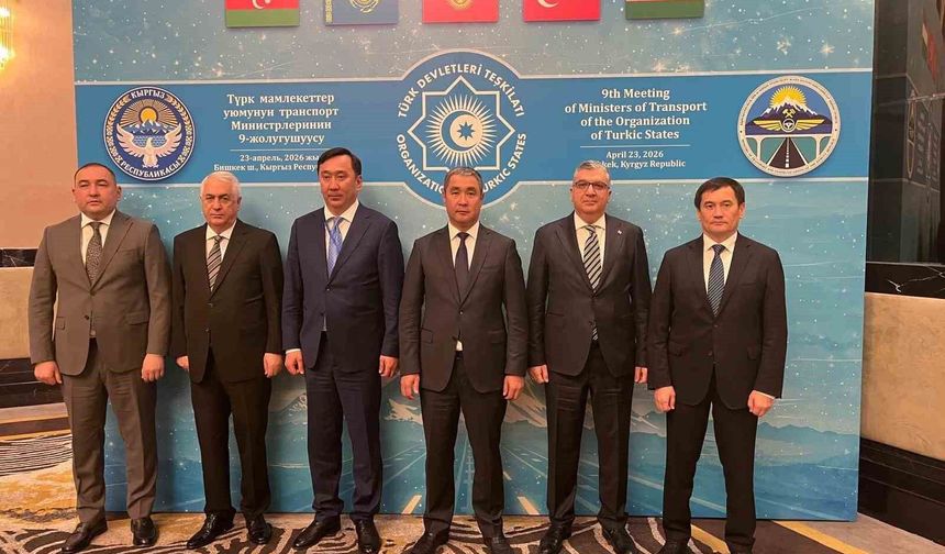 Türk Devletleri Teşkilatı 9'uncu Ulaştırma Bakanları Toplantısı Bişkek'te düzenlendi