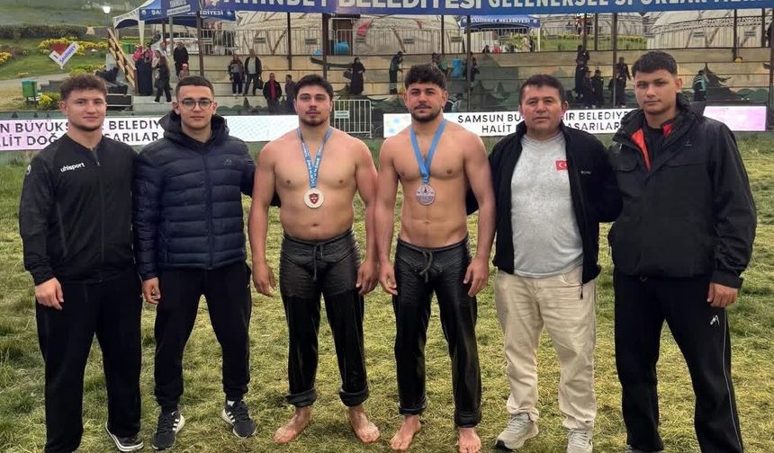 Eldivan Belediyespor Güreşçilerinden Gururlandıran Başarı