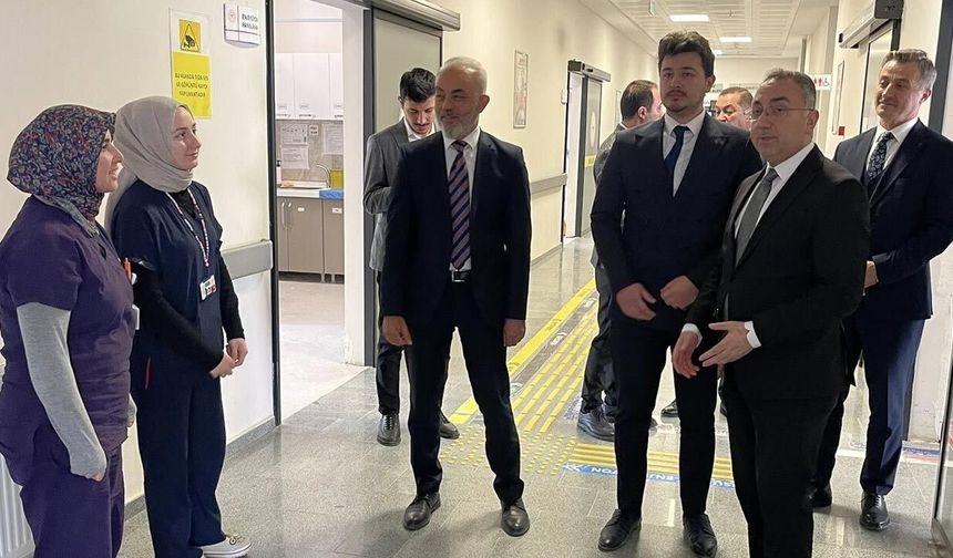 Çankırı İl Sağlık Müdürü Bulut'tan Şabanözü Hastanesine Ziyaret