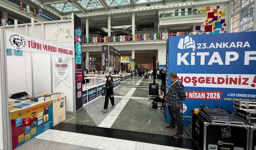 23. Ankara Kitap Fuarı Kapılarını Açtı