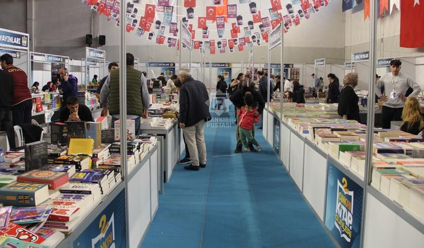 Çankırı 2. Kitap Günleri Kapılarını Kitapseverlere Açtı