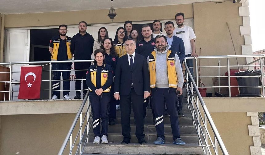 Çankırı’da Şiddete Uğrayan Sağlık Çalışanlarına Destek Ziyareti