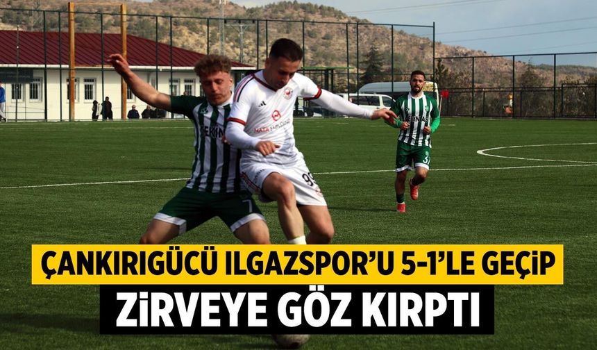 Çankırıgücü Ilgazspor’u Farklı Geçti
