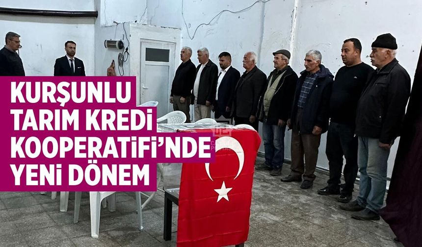Kurşunlu Tarım Kredi Kooperatifi’nde yeni dönem
