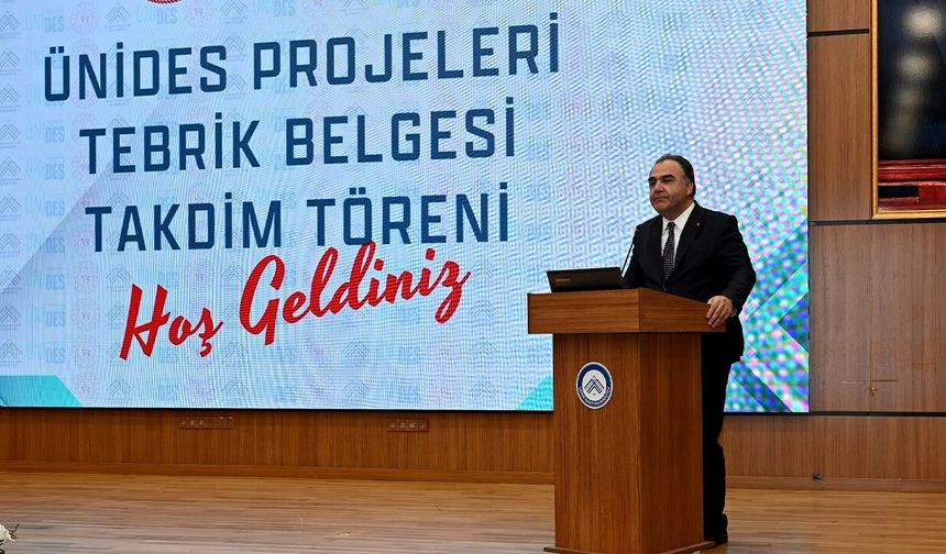 Rektör Karataş: “ÜNİDES’te Üçüncülük Yetmez, Hedefimiz Birincilik”