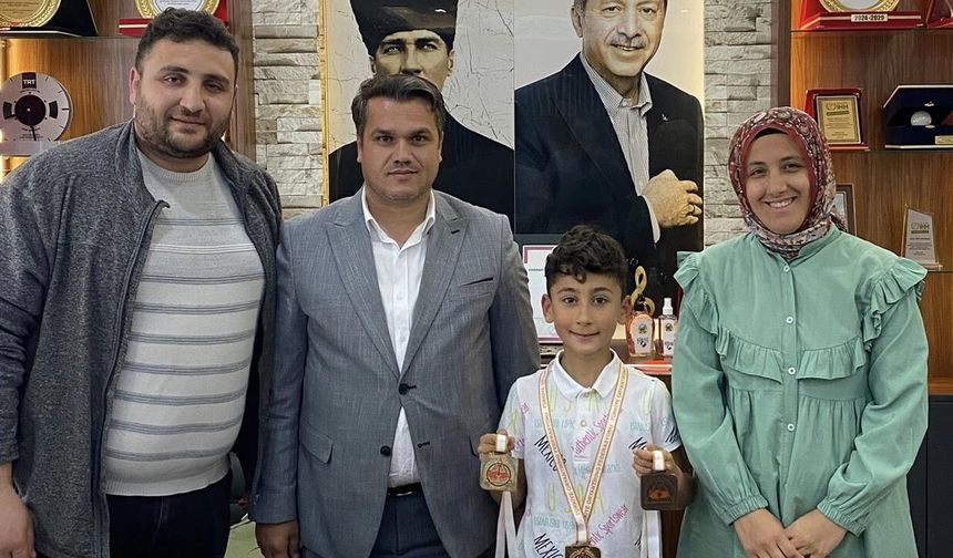 Eldivanlı Sporcu Türkiye’nin En İyileri Arasına Girdi