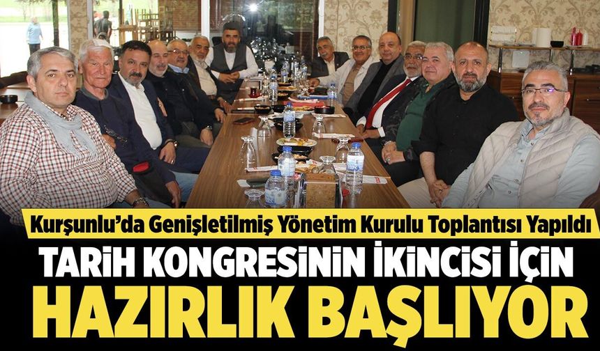 Uluslararası 2. Kurşunlu Tarih Kongresi İçin Karar Çıktı