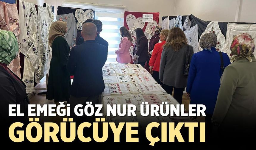 Çankırı’da “Marifetli Eller” Sergisi Açıldı