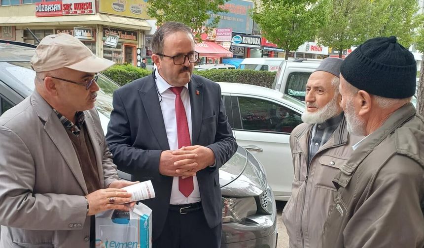 Çankırı Saadet Partisi İl Başkanı Açıkgöz: “Halkın Gündemi Geçim Derdi”