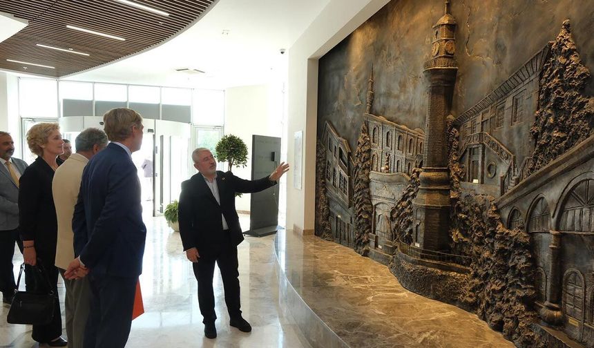 Hollanda’nın Ankara Büyükelçisi’nden başkan Aşgın’a ziyaret