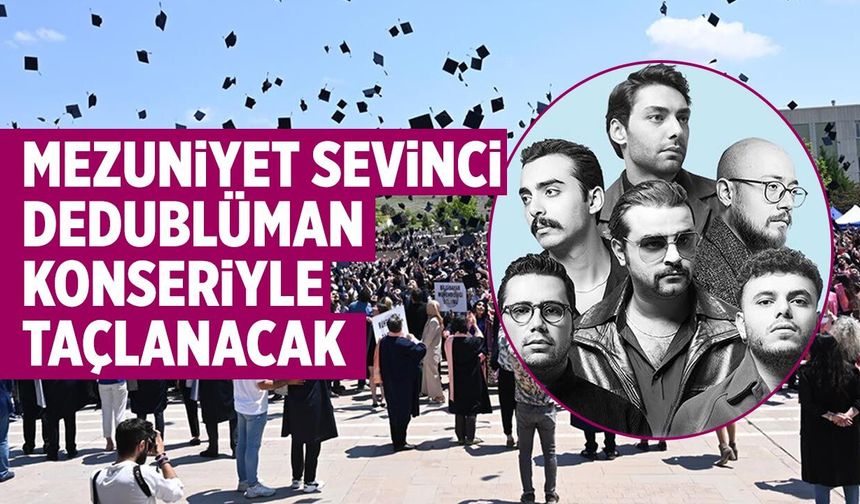 ÇAKÜ’de mezuniyet ve festival heyecanı aynı günde buluşuyor