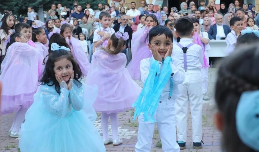 Çankırı İmam-ı Azam Kur’an kursunda yıl sonu heyecanı yaşandı