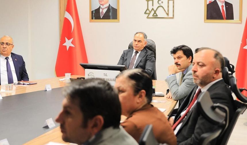 Çankırı'da çocukların korunmasına yönelik çalışmalar değerlendirildi