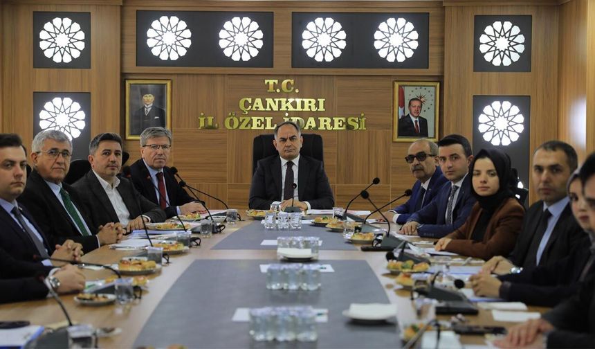 Çankırı 2026 yılı KÖYDES İl Tahsisat Komisyonu Toplantısı gerçekleştirildi