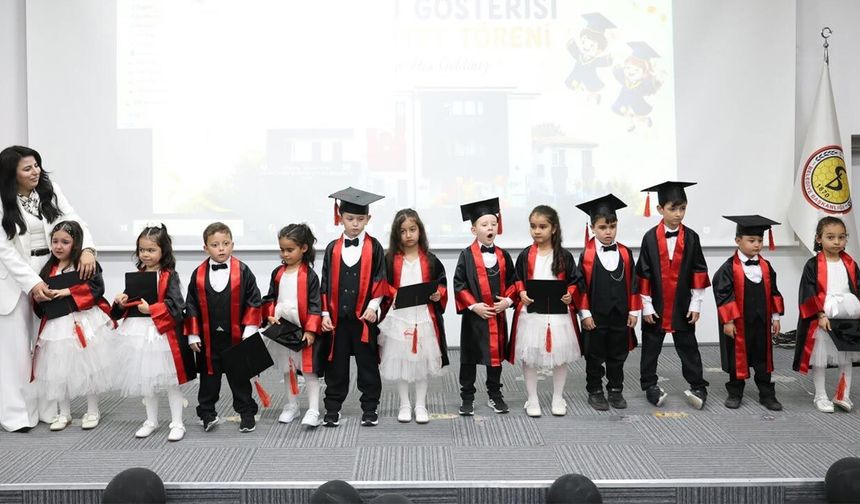 Çerkeş’te Zehra Anne Gündüz Çocuk Bakım Evi’nde mezuniyet coşkusu
