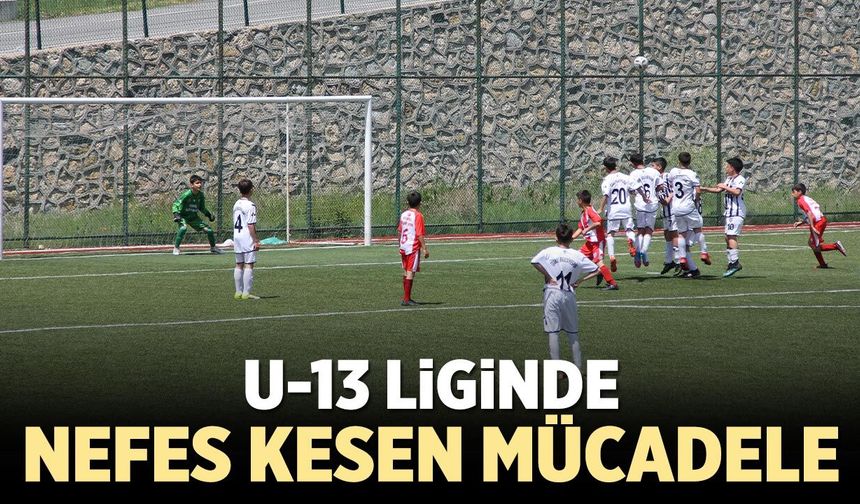 U-13 Liginde nefes kesen mücadele