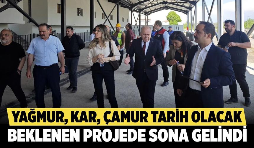 Kurşunlu’ya Modern Pazar Alanı İçin Geri Sayım Başladı