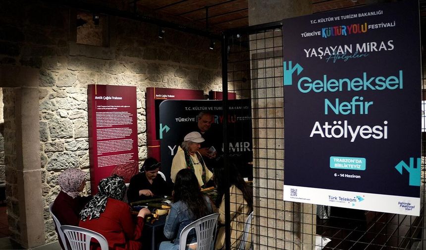 Trabzon Kültür Yolu Festivali'nde gelenekler yaşatıldı