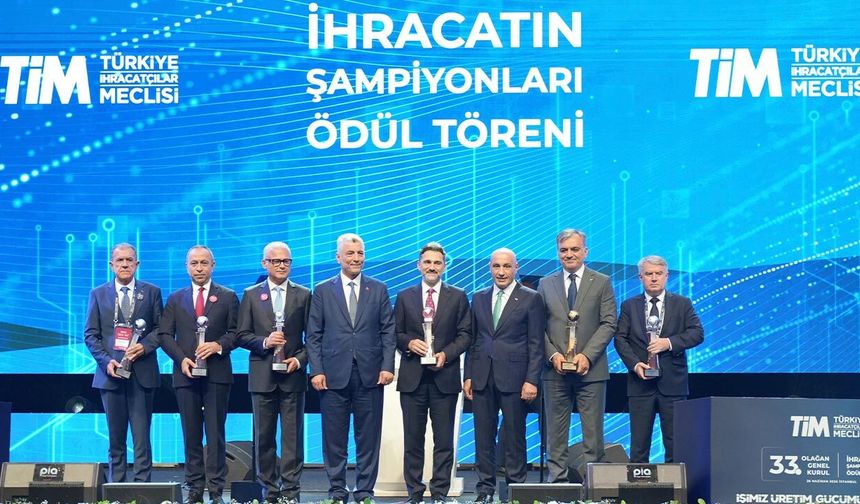 İhracat şampiyonlarının 11’i Egeli