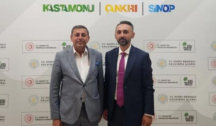 Atkaracalar Belediye Başkanı Oflaz’dan KUZKA Genel Sekreteri Eraslan’a ziyaret