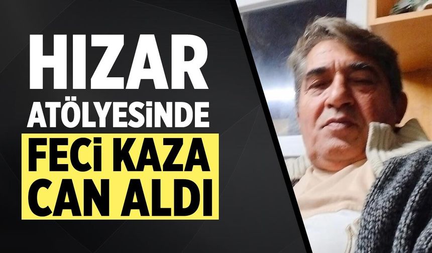 Bayramören’de hızar atölyesindeki feci kaza can aldı